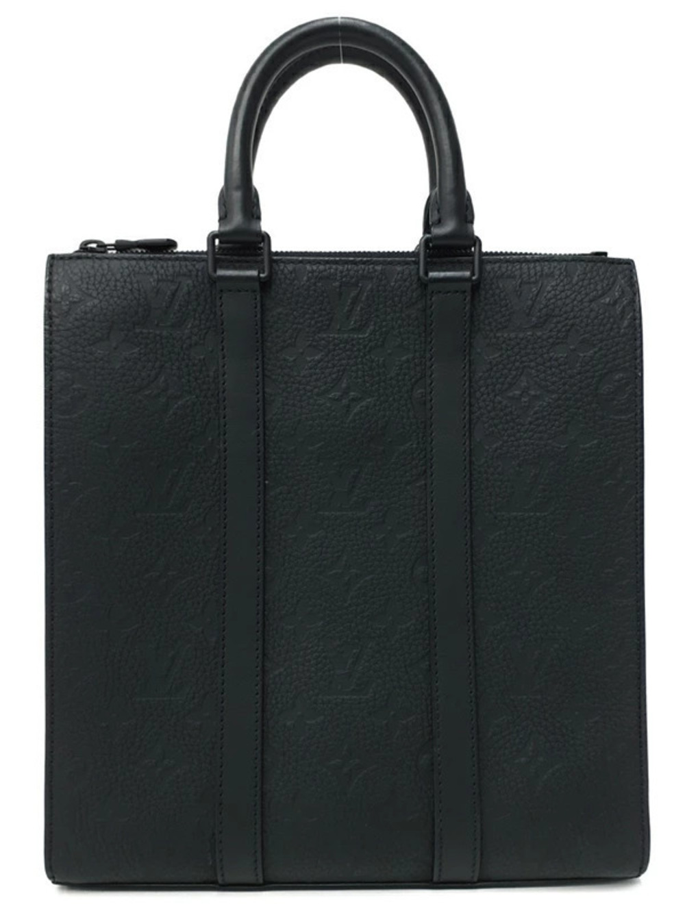 Louis Vuitton Taurillon Monogram Sac Plat Cross Handbag